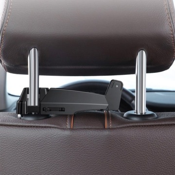 АВТОМОБИЛЬНЫЙ ДЕРЖАТЕЛЬ BASEUS КРЮЧОК ДЛЯ ПОДГОЛОВНИКА АВТОМОБИЛЬНЫЙ ТЕЛЕФОН ДЛЯ ПОКУПОК
