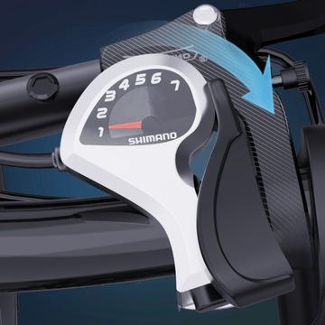 Электрический горный велосипед Ridstar 2000 Вт, 23 Ач, 50 км/ч, 26*4,0 дюйма, толстые шины