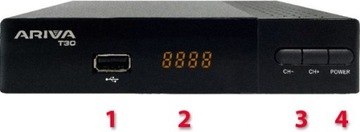 НАЗЕМНЫЙ декодер DVB-T2 HEVC Ferguson ARIVA T30