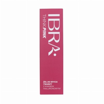 IBRA Think Pink Żel do mycia twarzy z kwasem hialuronowym 150ml