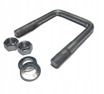 U-образный болт-хомут М16 90х125 с шайбой, гайка