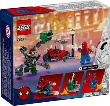 LEGO MARVEL 76275 «Человек-паук против Дока Ока»: «Погоня на мотоцикле»