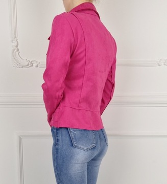 #КУРТКА-РАДИАТОР ЖЕНСКАЯ ЗАМШЕВАЯ - МОЛНИИ - ZARKA