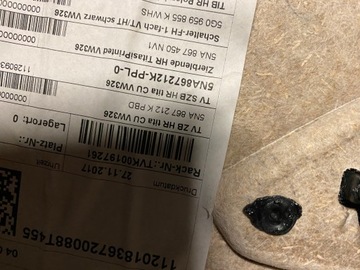 Vw tiguan bacon upt 5na867211l 5na867212k