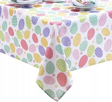 Wielkanocny Królik Egg Festival Obrus stołowe 2PCS