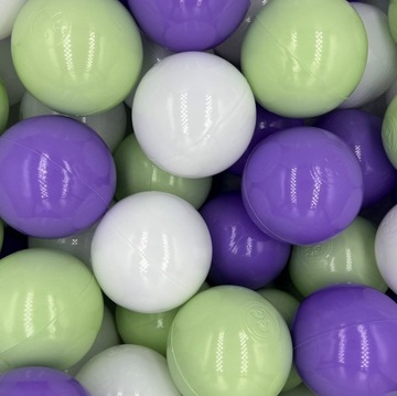 Plastikowe piłeczki piłki kulki zestaw 500szt. 7cm