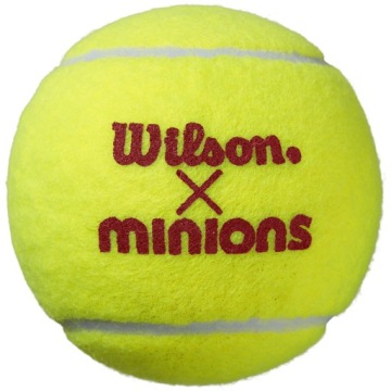 WILSON STARTER RED MINIONS ТЕННИСНЫЙ МЯЧ 3ШТ ITF