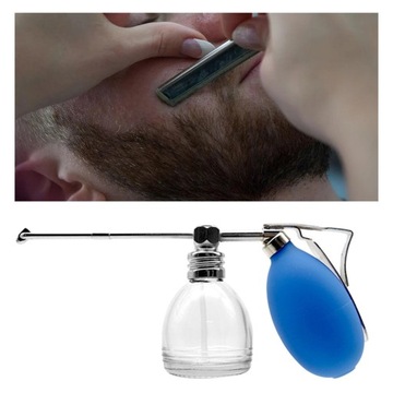 Аппликатор для талька в бутылке с помпой для парикмахерских