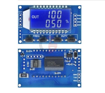 Генератор ШИМ-сигналов, регулятор частоты Гц