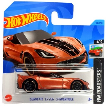 HOT WHEELS MODEL CORVETTE C7 Z06 CONVERTIBLE HW