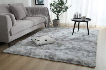 Лохматый меховой ковер для гостиной, плюшевый пушистый мягкий прямоугольник 160x230