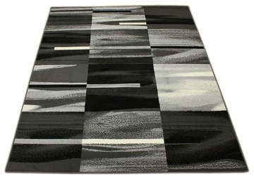 DYWAN 160x220 1,6x2,2 MIĘKKI PLUSZOWY WŁOS SZARY