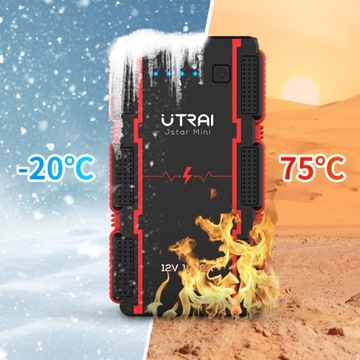 ЗАПУСК POWERBANK JUMP STARTER BOOSTER 1000A 3IN1