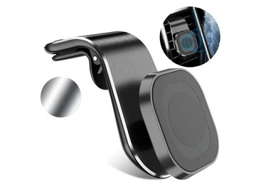 MAGNETYCZNY UCHWYT NA TELEFON DO MONTAŻU W KRATCE WENTYACYJNEJ SAMOCHODU