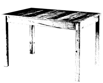 MAURYCY OAK CRAFT РАСШИРЯЕМЫЙ стол 118-158x75 см Halmar