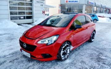 Opel Corsa E GSi 1.4 Turbo 150KM 2018 Opel Corsa Kamera cofania, Maly przebieg, Klimatyzacja, Panorama 1.4 150KM