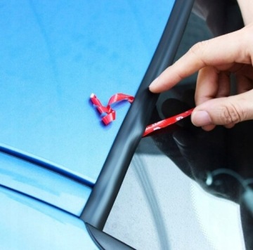 Уплотнитель заднего окна УНИВЕРСАЛЬНЫЙ С КЛЮЧОМ Лента 2м