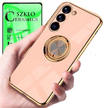 Etui OXYGEN CHIC do Samsung S22 Plus + szkło Ceram