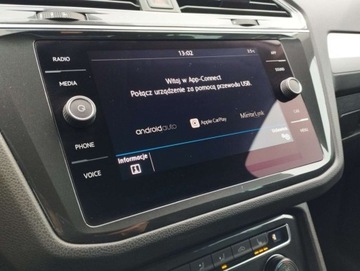 Volkswagen Tiguan II SUV 1.5 TSI EVO 150KM 2019 Volkswagen Tiguan 1.5 TSI 150KM Android Auto Salon PL Grzane Fotele Kamera, zdjęcie 20