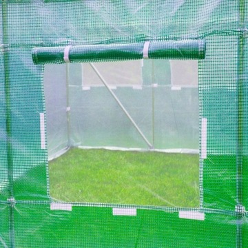 SZKLARNIA FOLIOWA TUNEL OGRODOWY 2x3 6m2 ZIELONY FOLIAK 3x2 Tunel Foliowy