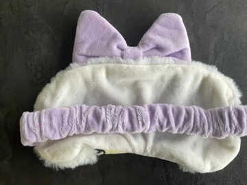 OPASKA NA OCZY MASKA DO SPANIA SNU RELAKSU KACZKA DAISY DISNEY PLUSZOWA