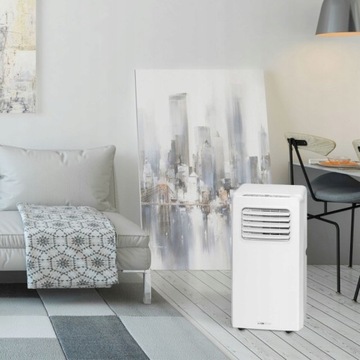 ПОРТАТИВНЫЙ КОНДИЦИОНЕР 3-в-1 ОСУШИТЕЛЬ ВОЗДУХА ЭФФЕКТИВНЫЙ ПОТОК ОХЛАЖДЕНИЯ ДИСТАНЦИОННОЕ УПРАВЛЕНИЕ