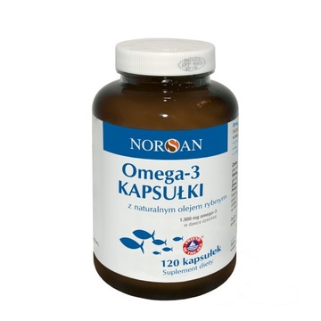 Norsan Omega-3 (1500 mg) 120 kapsułek