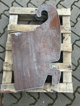 VERACHTERT CW40 пластина-ручка, крючки, ушки, листовой металл 40 мм.