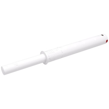 Бампер K-Push, длинный, 37 мм, прочный, белый, прочный, с открывающейся резиновой лентой TIP-ON.