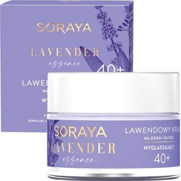 Soraya Lavender Essence 40+ krem wygładzający dzień/noc 50ml WYPRZEDAŻ