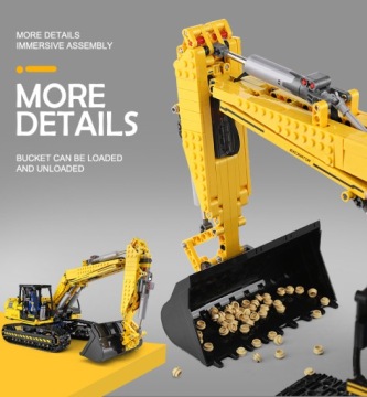 Моторизованный экскаватор MOLD KING TECHNIC Экскаватор-автомобиль