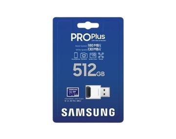 Карта памяти microSD PRO Plus MB-MD512SB/WW
