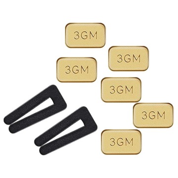 Zestaw metalowych wsporników wentylatora