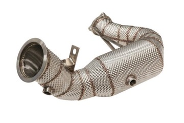 DOWNPIPE PORSCHE MACAN S TURBO 14+ HEAT SHIELD