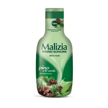MALIZIA PŁYN DO KĄPIELI SOSNA ZIELON HERBATA 1L IT