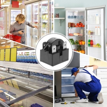 СТАРТЕР ВКЛЮЧАЕТ ЗАЩИТУ ХОЛОДИЛЬНИКА От ПЕРЕГРУЗКИ