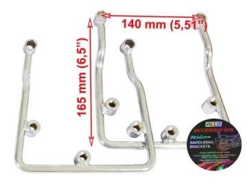 Багажники SAFE LOCK HONDA VT 750 SPIRIT SHADOW YAMAHA XV 1700 14 см