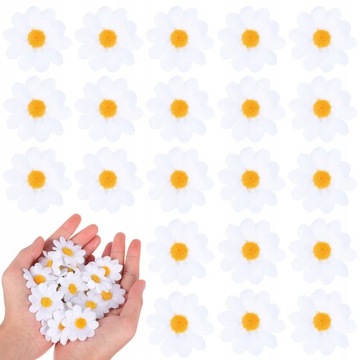 Kwiaty Sztuczne Luzem Sun Małe Tkaniny 100 Szt