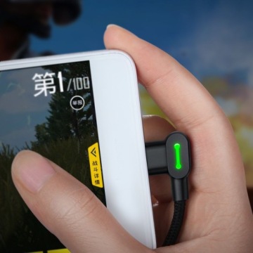 MCDODO FAST ANGLE LED microUSB КАБЕЛЬ 3М