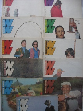 WIADOMOŚCI WĘDKARSKIE 12 numerów BDB Rocznik 1978