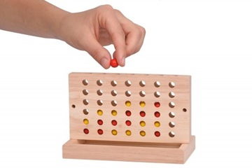 Gra Strategiczna Logiczna Cztery w Rzędzie GOKI