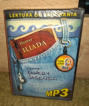 ILIADA / HOMER / FOLIA / LEKTURA DO CZYTANIA MP3 / AUDIOBOOK /