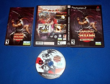 SAMURAI SHOWDOWN ANTHOLOGY PS2 NTSC USA 6 BIJATYK 2D I II III IV V VI OPIS!