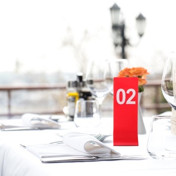 10 ШТ. НОМЕРА СВАДЕБНЫХ СТОЛОВ В РЕСТОРАНЕ