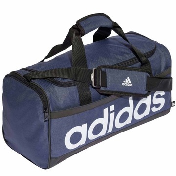 ADIDAS LINEAR DUFFEL TORBA SPORTOWA TRENINGOWA GRANATOWA EXTRA SMALL XS