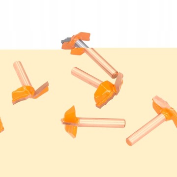 5шт 1/4 РЕЗКИ ПО ДЕРЕВУ