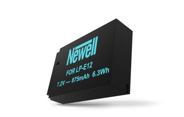 БАТАРЕЯ. NEWELL LP-E12 ДЛЯ CANON EOS M M2 M50 100D 875 мАч + ЗАРЯДНОЕ УСТРОЙСТВО USB-C