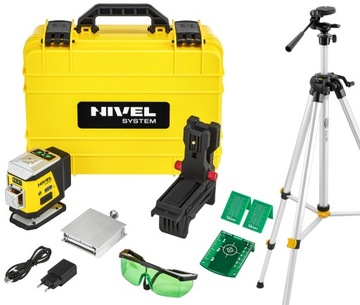 NIVEL SYSTEM CL3G LASER ZIELONY ZESTAW + STATYW