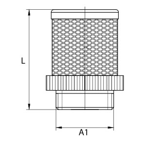 СТАЛЬНАЯ ВСАСЫВАЮЩАЯ КОРЗИНА ДЛЯ ОБРАТНОГО КЛАПАНА 2 ДЮЙМА