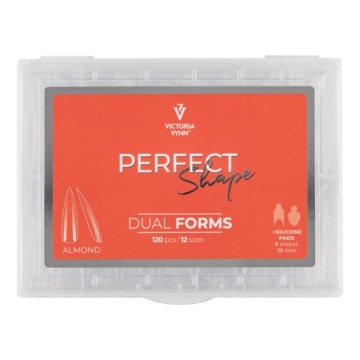 Victoria Vynn Formy Górne PERFECT SHAPE DUAL FORMS Almond 120 szt.
